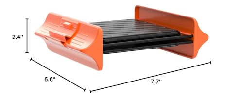 Maconee preparador de sándwich microondas, pizza recalentada con crujiente.