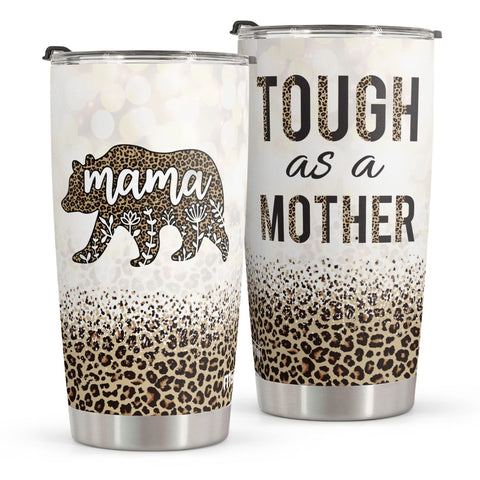 Macorner Bear Tumbler 20oz con tapa, regalo considerado para mamá.