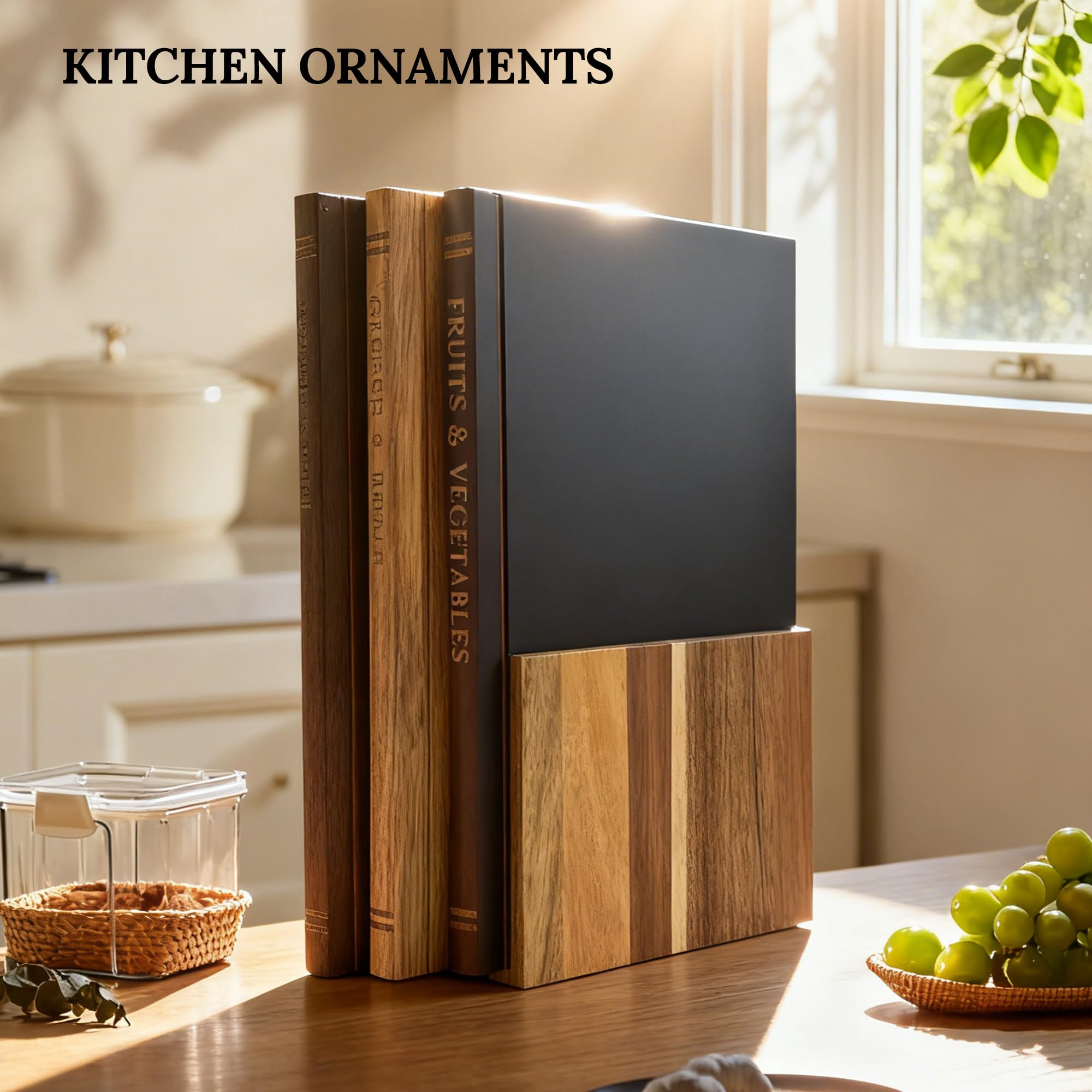 MACTANO tabla libro acacia para carne, higiene y seguridad