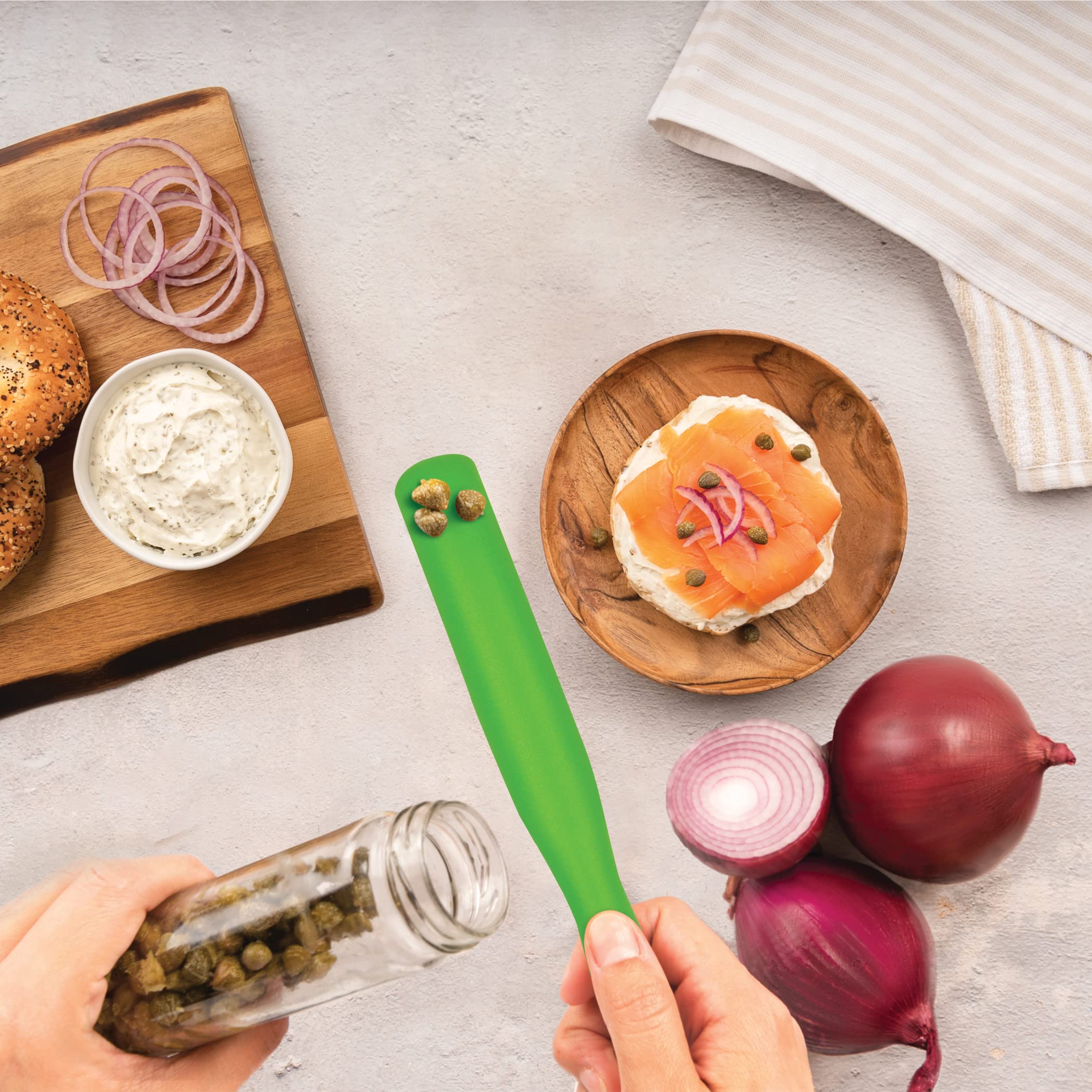 Mad Hungry PKA 47578 spurtle anti-rayado para cazoletas y sartenes