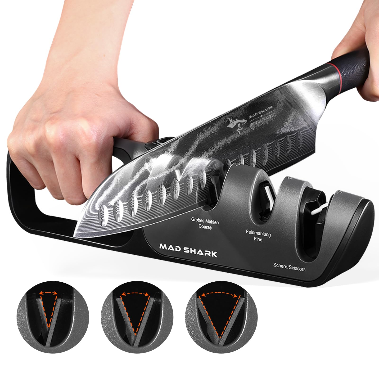 MAD SHARK diseño compacto y ligero ideal para cocina o camping.