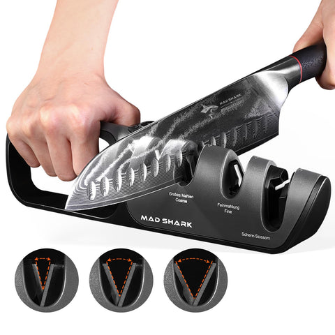 MAD SHARK diseño compacto y ligero ideal para cocina o camping.
