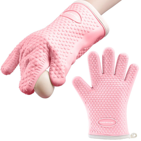 MAD SHARK guantes de silicona fáciles de limpiar sin olores.