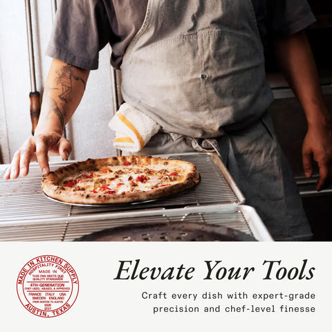 Made In Pizza Steel compatible con inducción ideal para cocinas modernas.