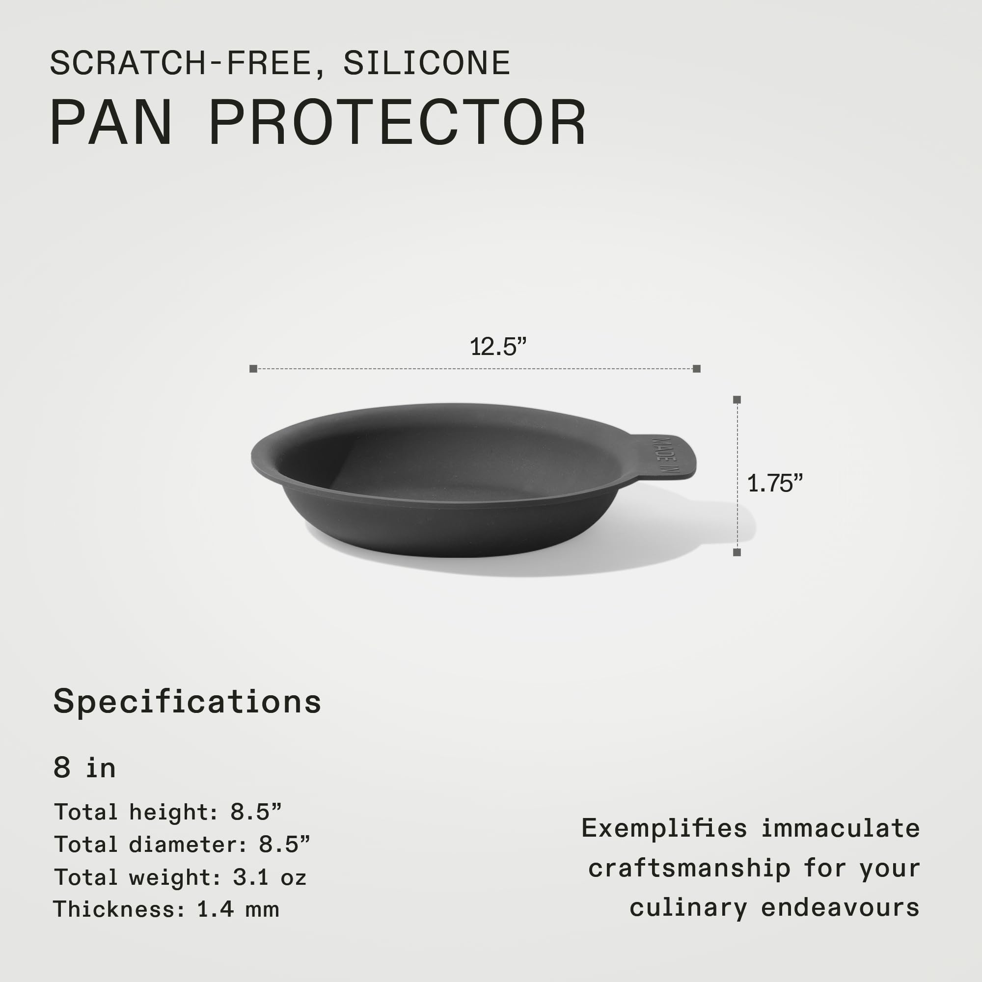 Protector Made In apto para lavavajillas y limpieza fácil