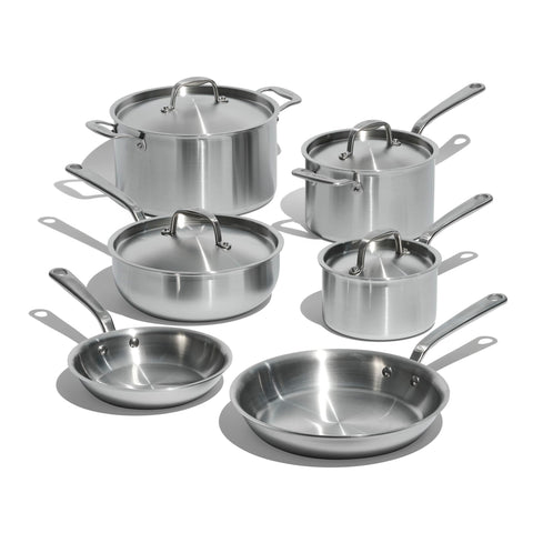 Sartén Made In 10 pulgadas, distribución de calor uniforme para cocinar.