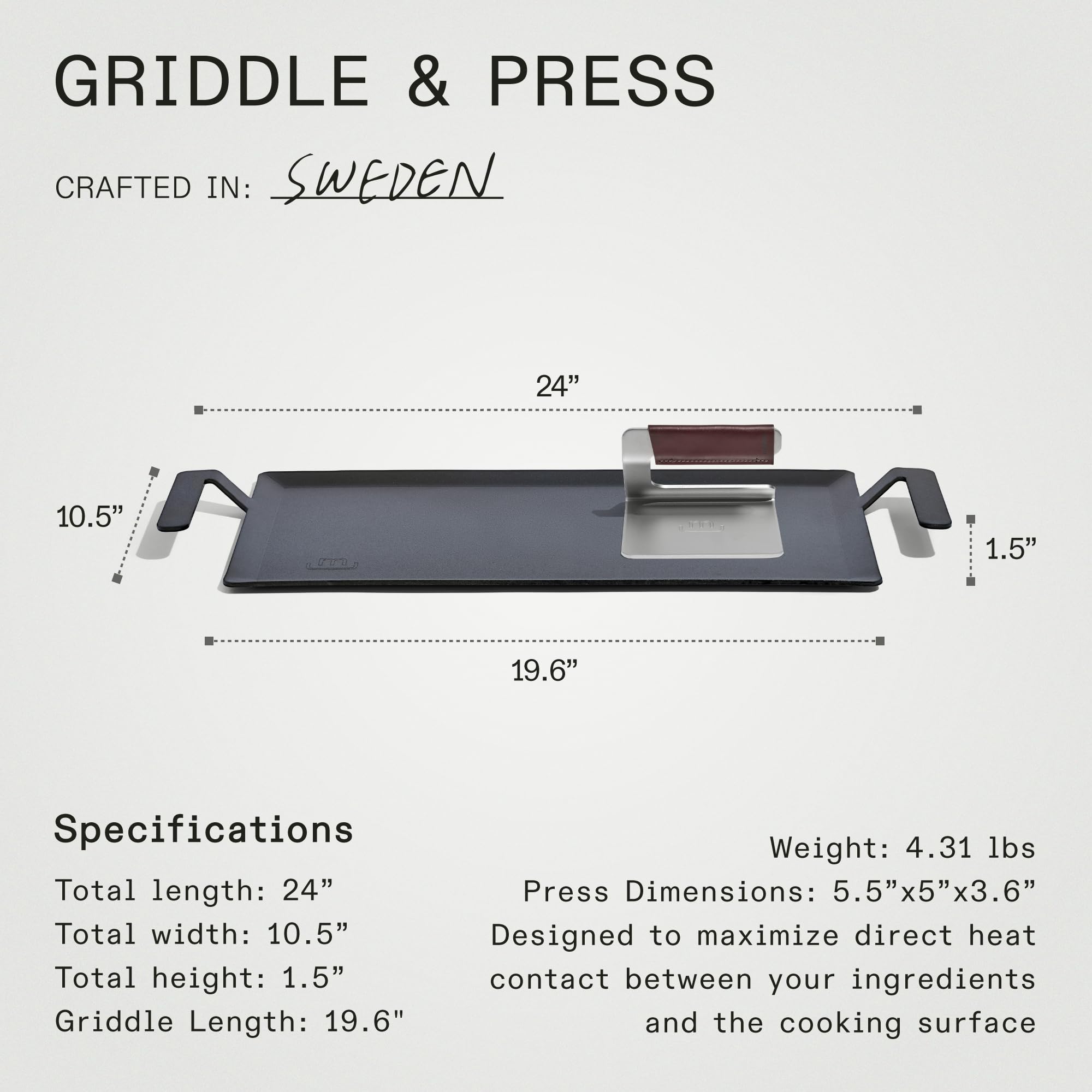 Induccion compatible con cocinas modernas Made In