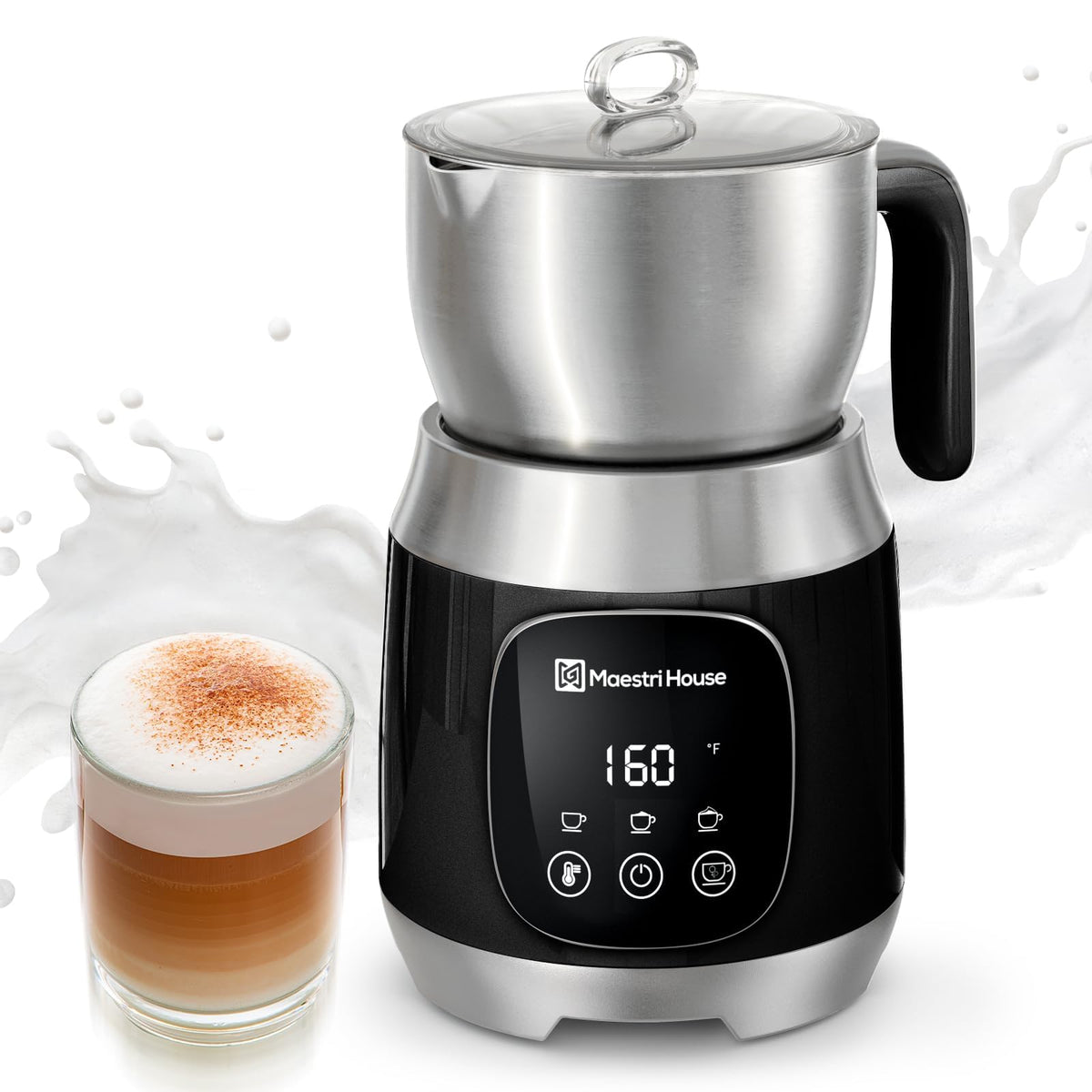 Maestri House DualFro 600 leche espumada para capuchino en casa