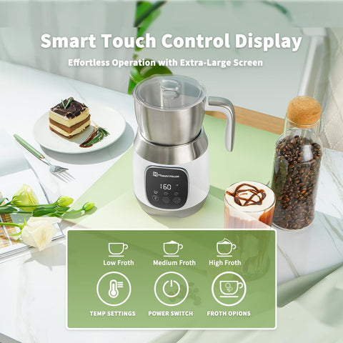 Maestri House DualFro 600, vierte leche para crear latte con facilidad.