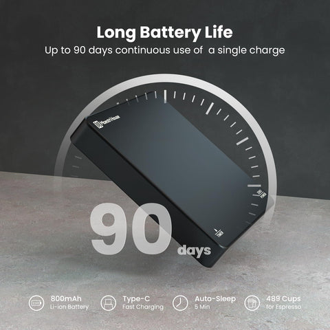 Maestri House Mini batería recargable y carga USB-C para uso prolongado.