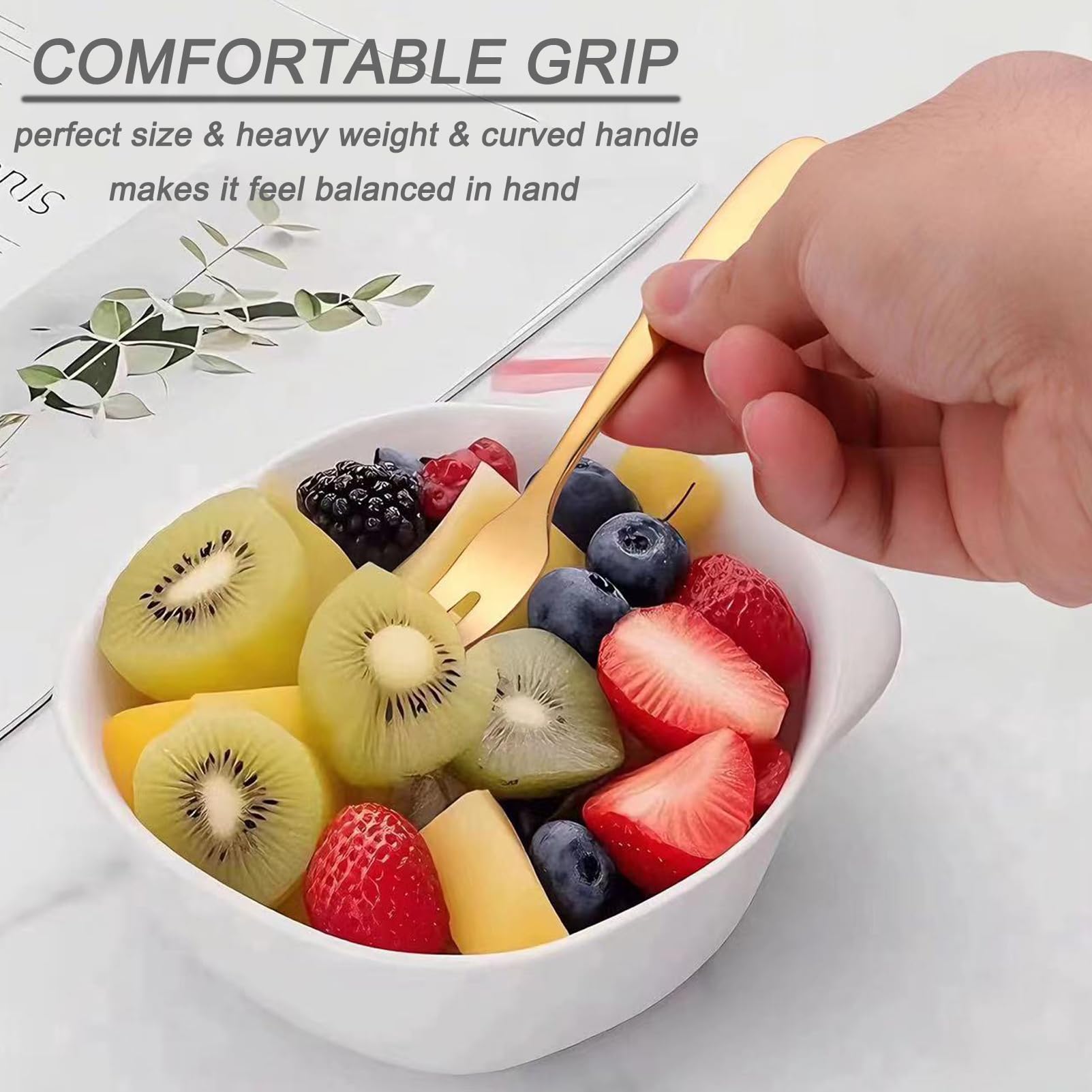 Diseño sencillo y elegante Mafier, mango recto-curvo para agarre cómodo
