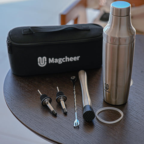 Magcheer bolsa de viaje para transporte seguro de tus cócteles.