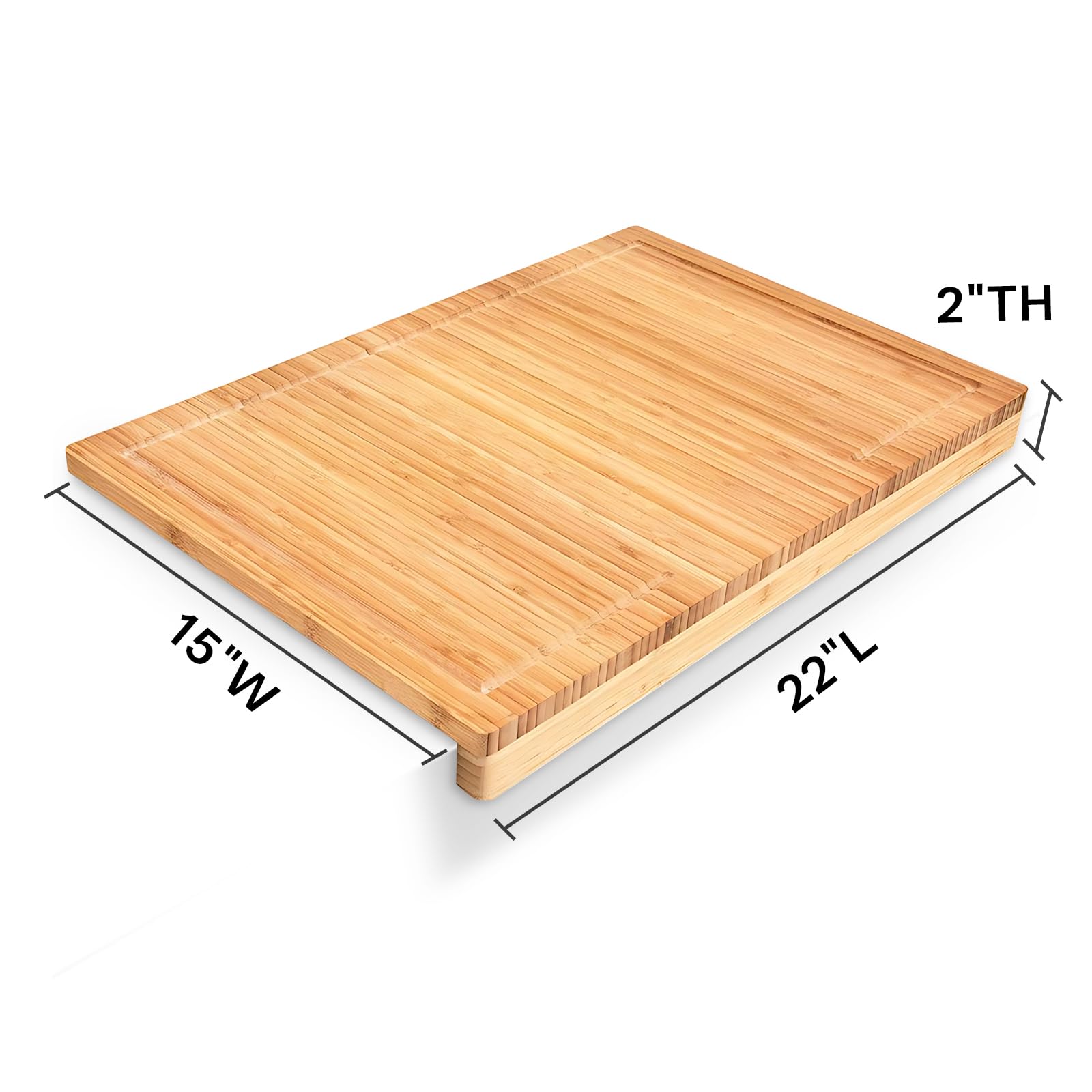 Magic Bamboo acabado de madera natural para un aspecto elegante en la cocina