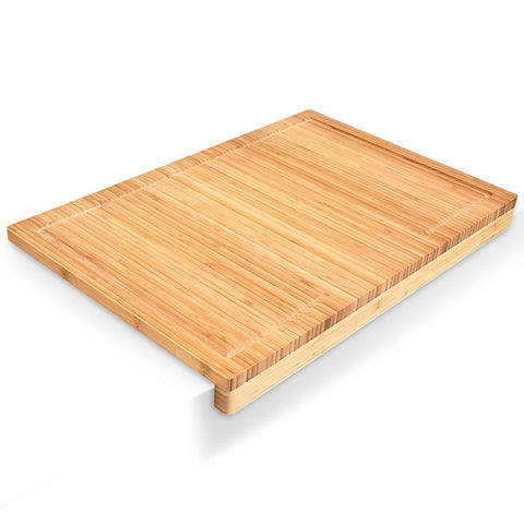 Magic Bamboo tabla de corte amplia 22x15 para carnes y vegetales