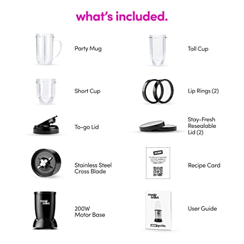 Conjunto de accesorios de Magic Bullet para ampliar usos