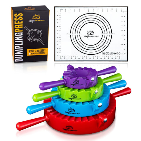 MAGICDUMPLING: conjunto de moldes para dumplings en casa con resultados consistentes.