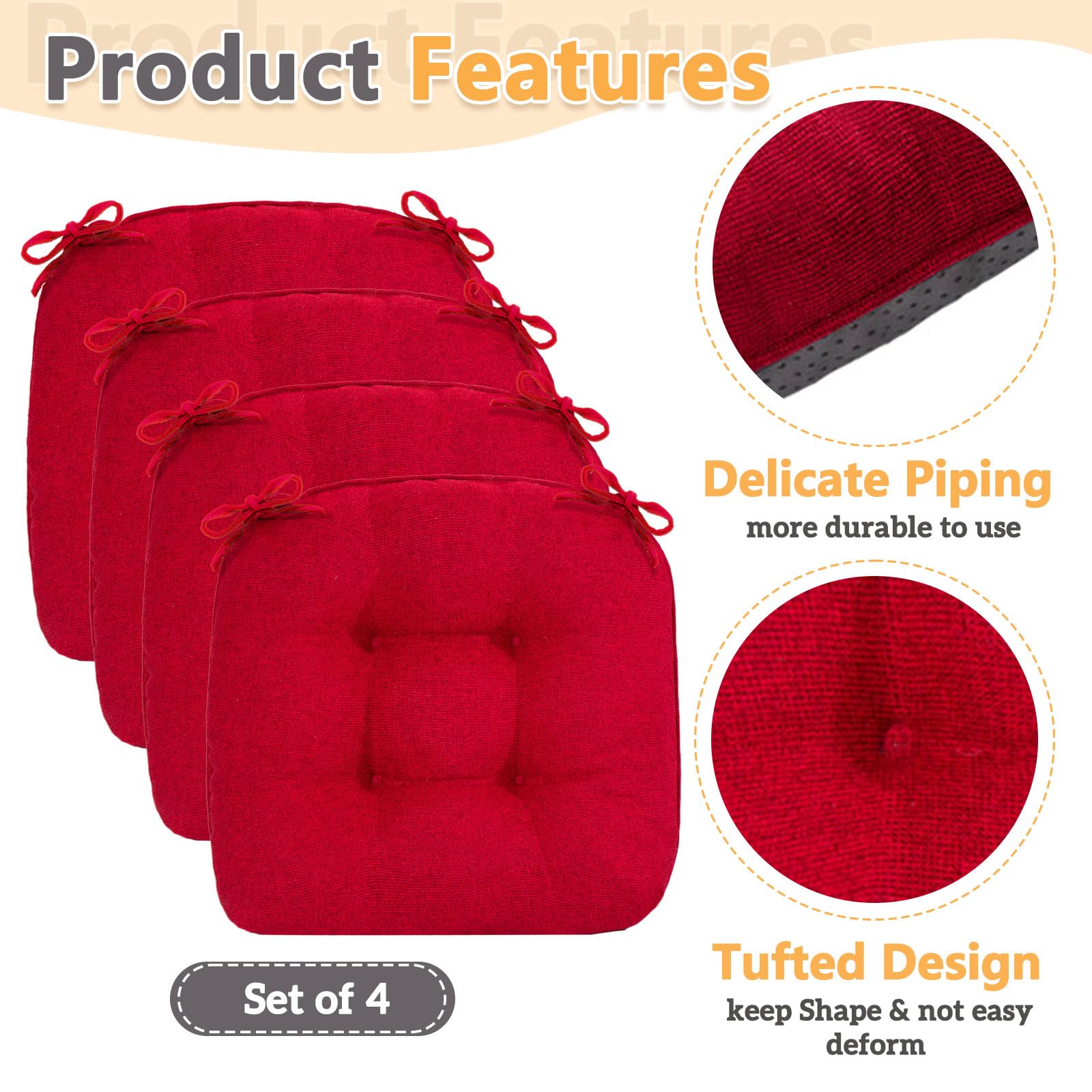 Acabado rojo elegante MAGIC ELEPHANT, ideal para cocina contemporánea.