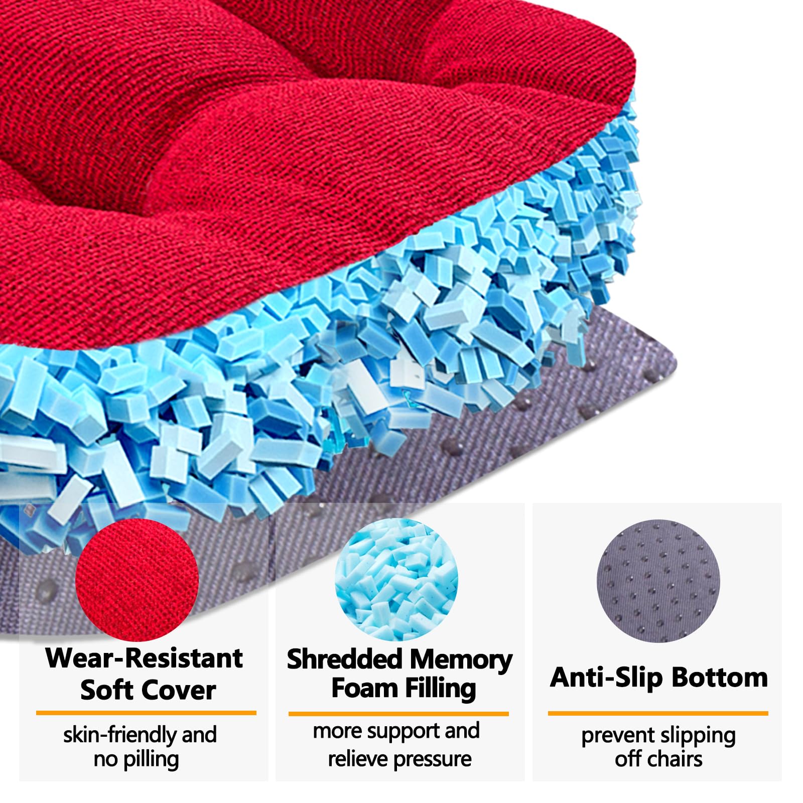 Cojines MAGIC ELEPHANT antideslizantes para silla, mantiene la postura estable.