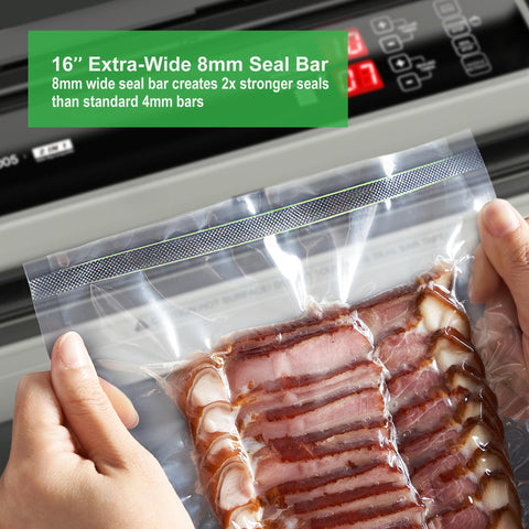 MAGIC SEAL función inflado: bolsas con alimentos delicados