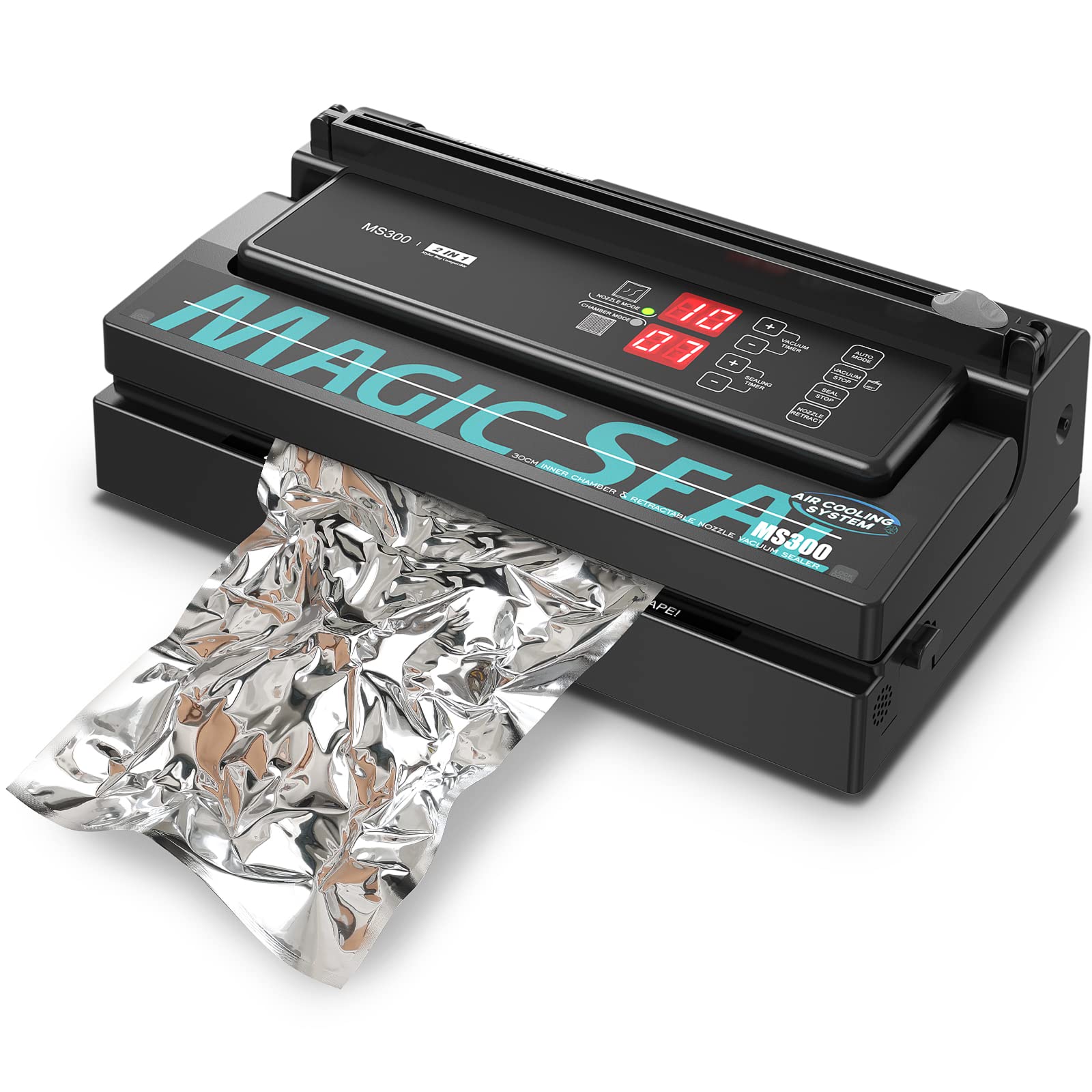 MS300 de MAGIC SEAL, cierre de 8 mm para sellados fuertes