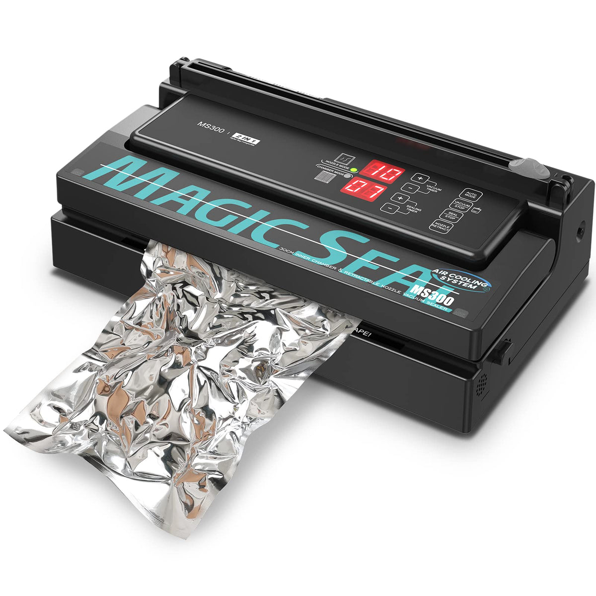 MS300 de MAGIC SEAL, cierre de 8 mm para sellados fuertes