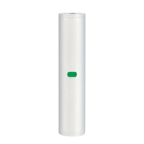 MAGIC SEAL rollo frontal mostrando ancho y longitud, ideal para porciones grandes