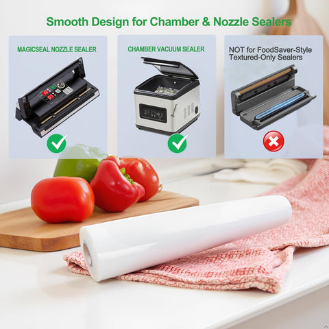 magic seal bolsa sous vide en olla demostrando compatibilidad con cocción a baja temperatura