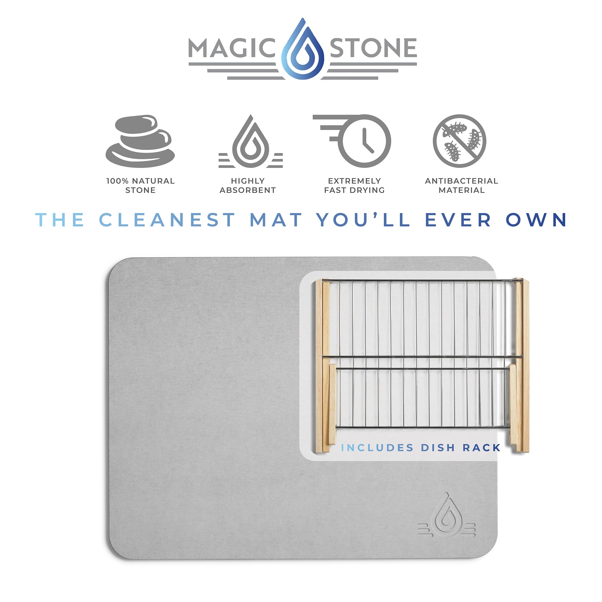 Magic Stone opción ecológica y biodegradable, apoyo sostenible en la cocina