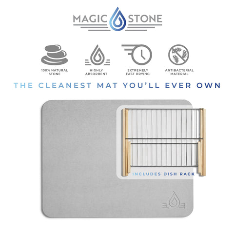 Magic Stone opción ecológica y biodegradable, apoyo sostenible en la cocina
