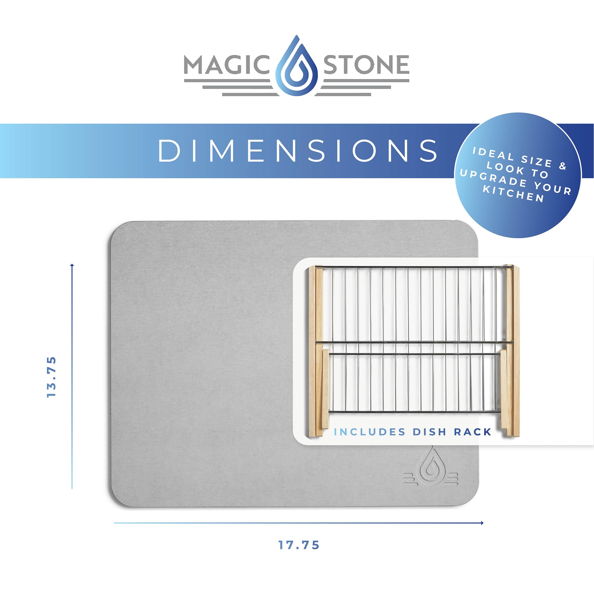 Magic Stone material duradero de piedra natural para la encimacocina
