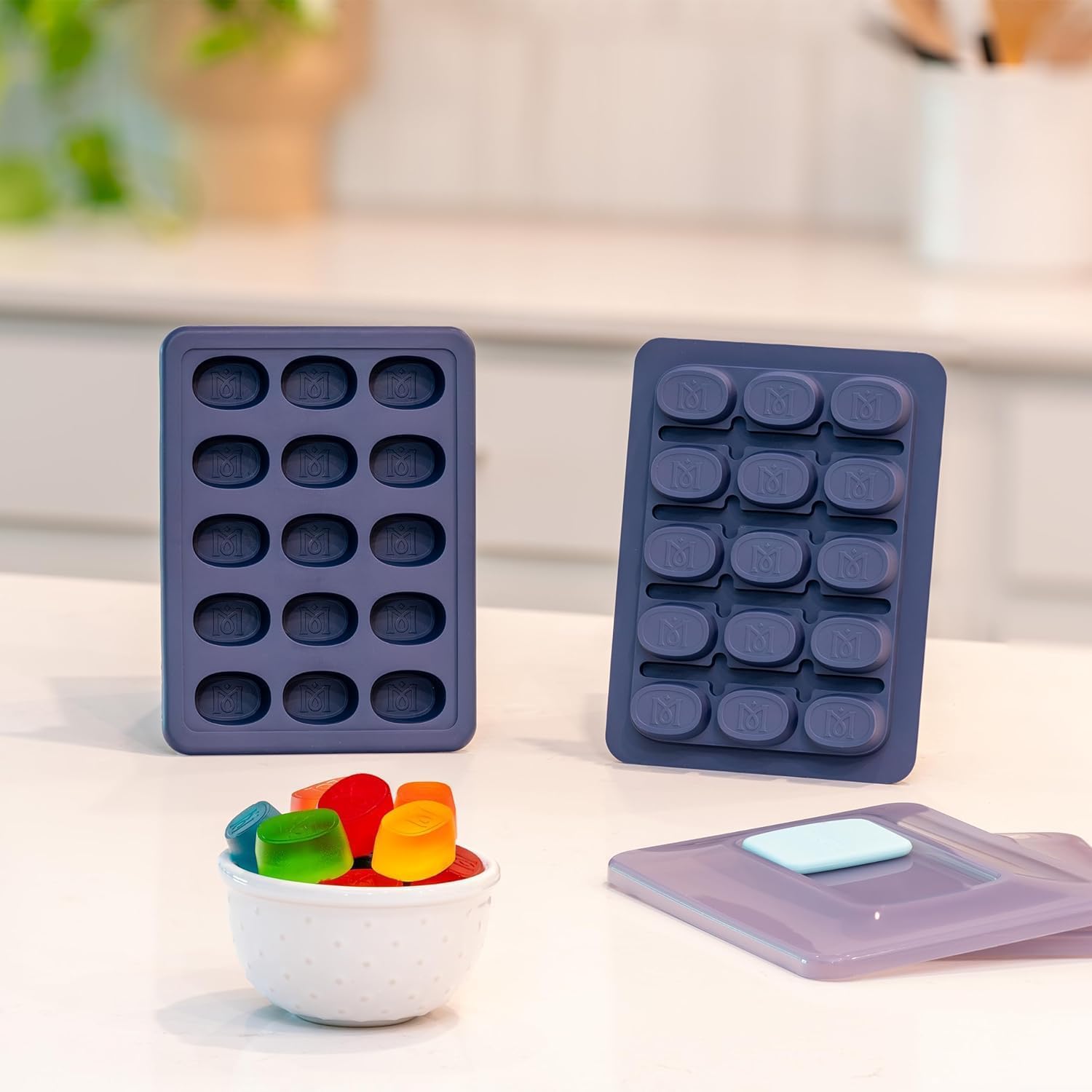 Uso casero fácil con Magical Butter Gummy Maker para crear gomitas.