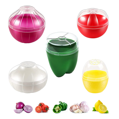 Magicaleast contenedor con forma de cebolla para conservar frescura en la nevera
