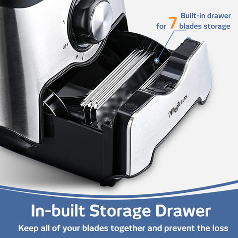 Magiccos cajón de almacenamiento integrado mantiene cuchillas ordenadas y a mano