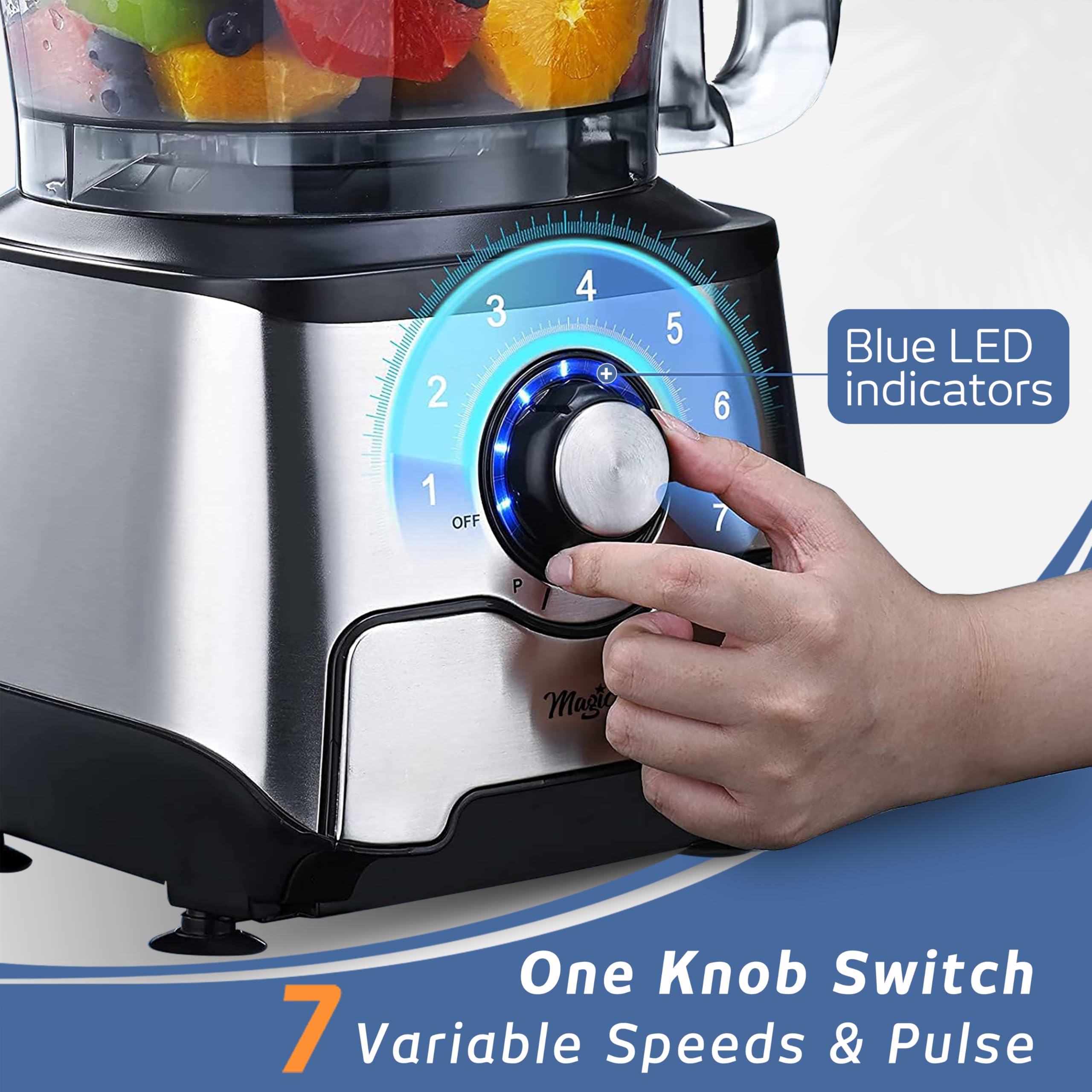 Magiccos eje impulsor mejorado para ingredientes duros como queso