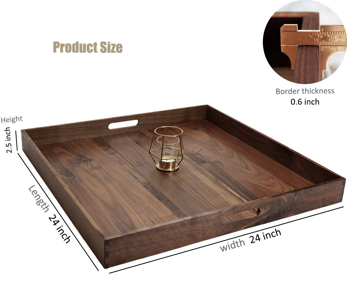 Bandeja MAGIGO con asas laterales, fácil de mover entre cocina y sala