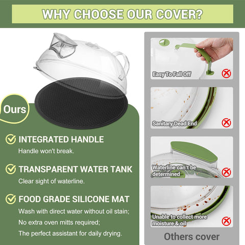 Tanque de agua integrado MAGJIUKE, vaporizador para alimentos