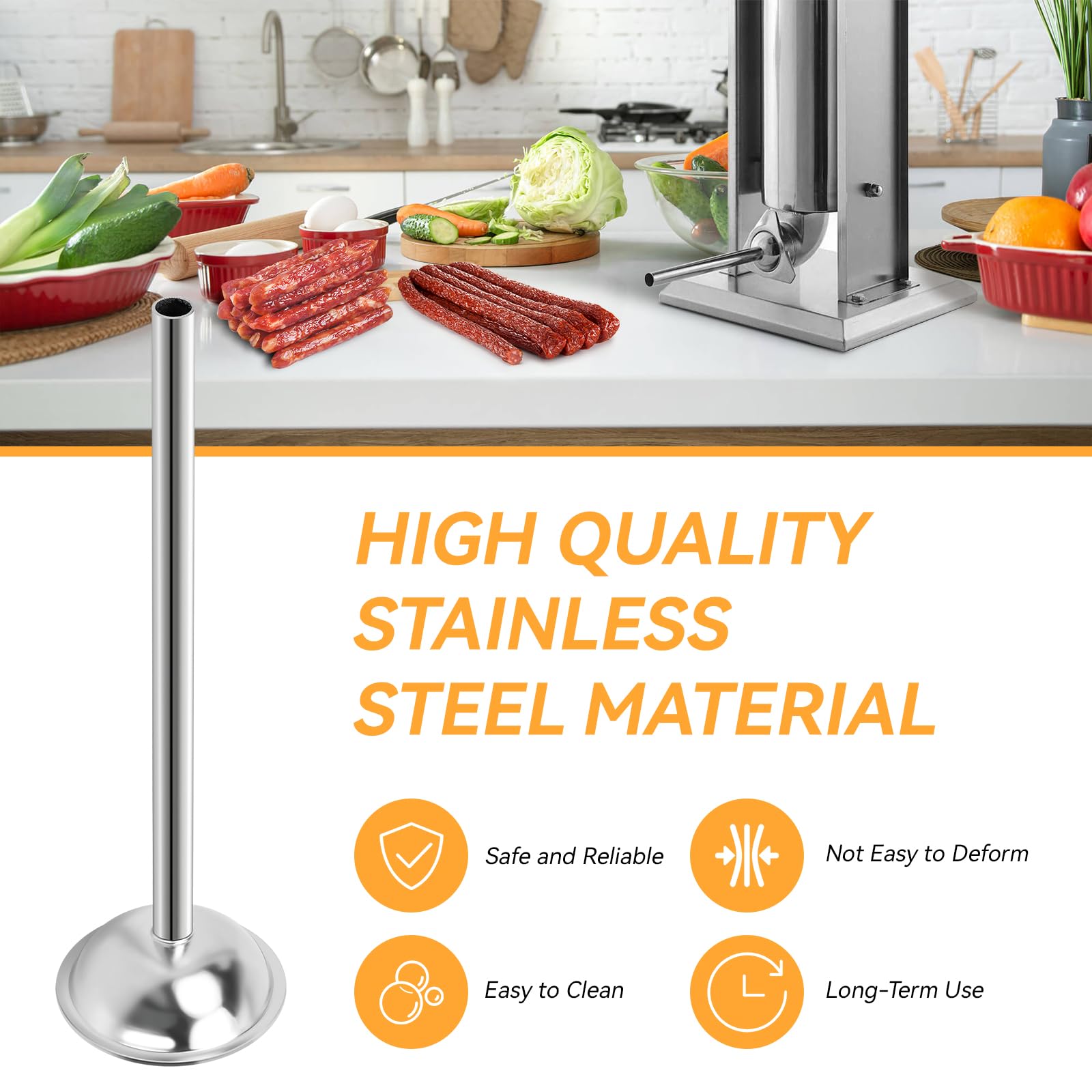 Magluv acero inoxidable de alta durabilidad para uso intenso en cocina.