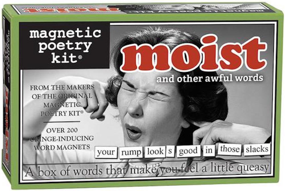 Magnetic Poetry: kit húmedo en caja regalo, inspiración para mensajes creativos en casa.