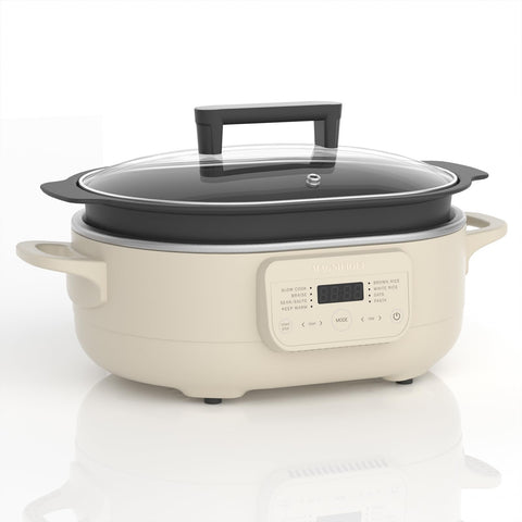 MAGNIFIQUE EXPERIENCE DELIGHT multi-cooker 6qt frente: ideal para preparar comidas familiares.