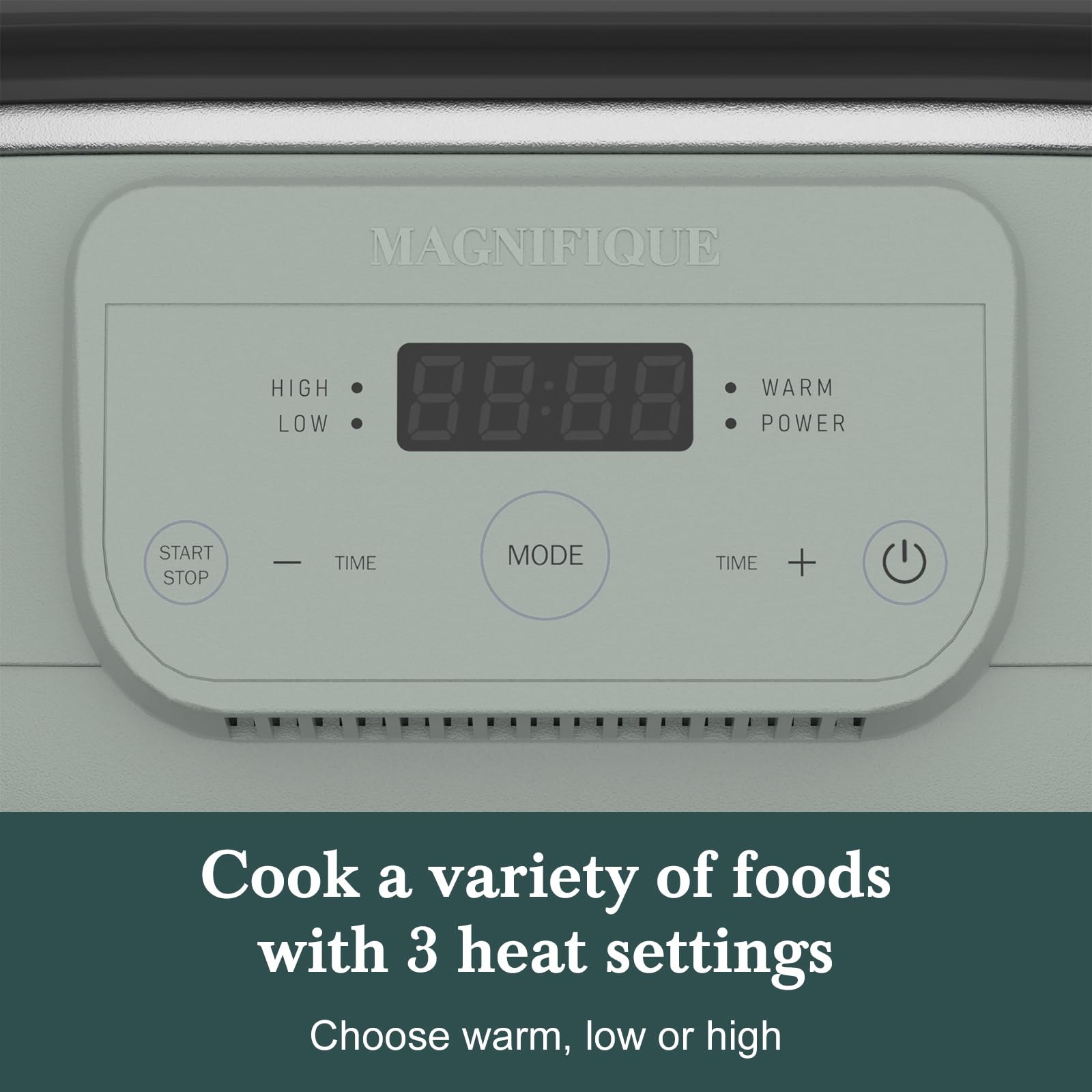 Programación flexible MAGNIFIQUE con temporizador para recetas.