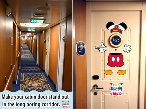 Magopera Diseños Crucero Colores: decoración duradera y colorida para la cabina.