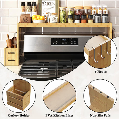 MAICHUAN diseño moderno de bambú, estilo en cocina