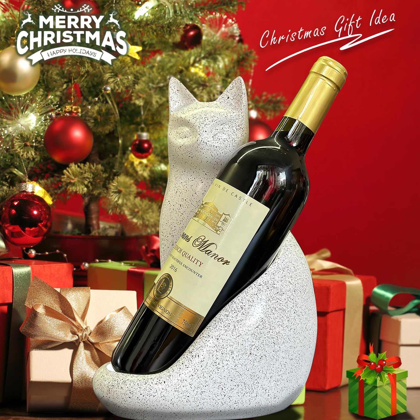 MAIHOM, empaque de regalo de lujo para este conjunto de vino.