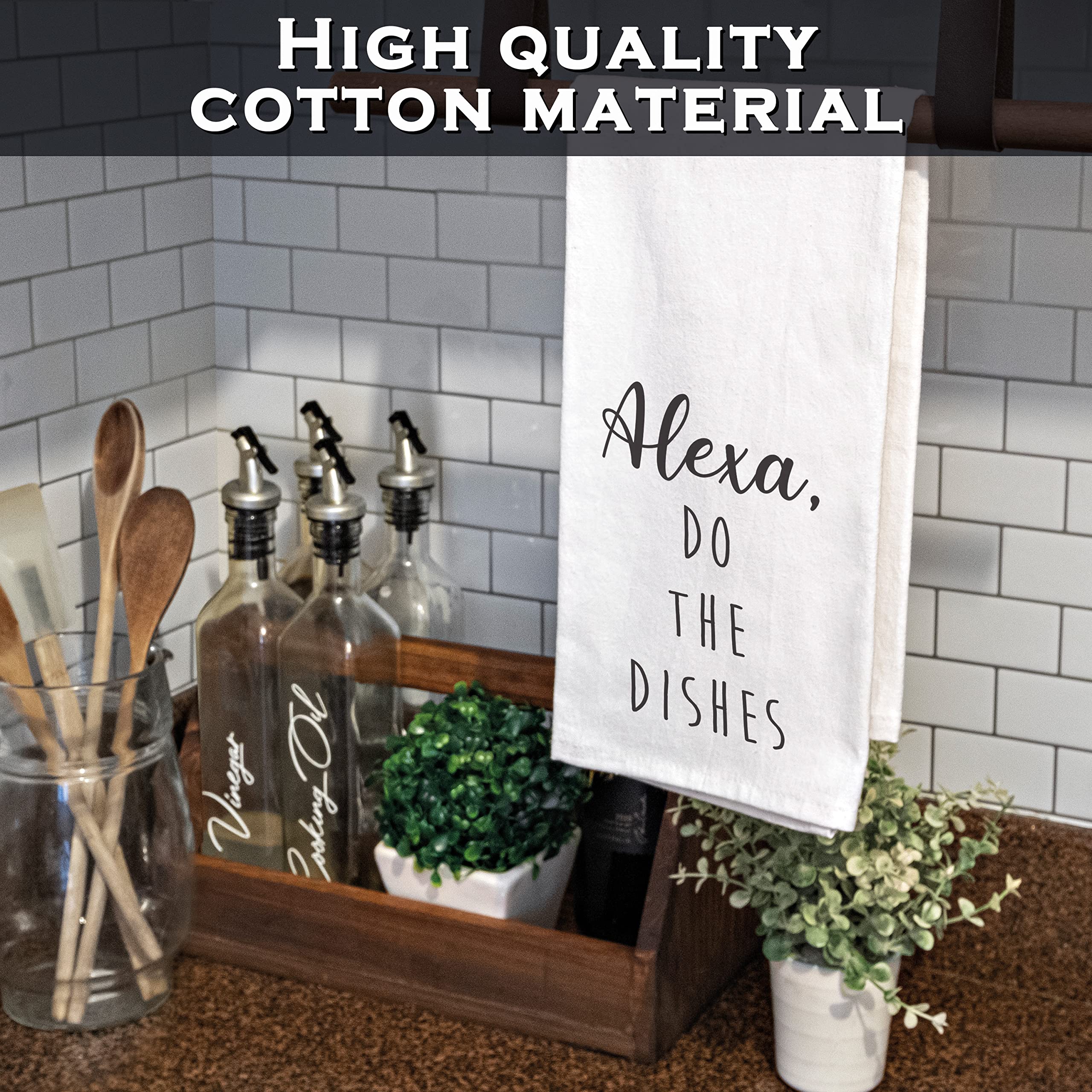 MAINEVENT Alexa regalo ideal: toalla de cocina para inauguración de casa