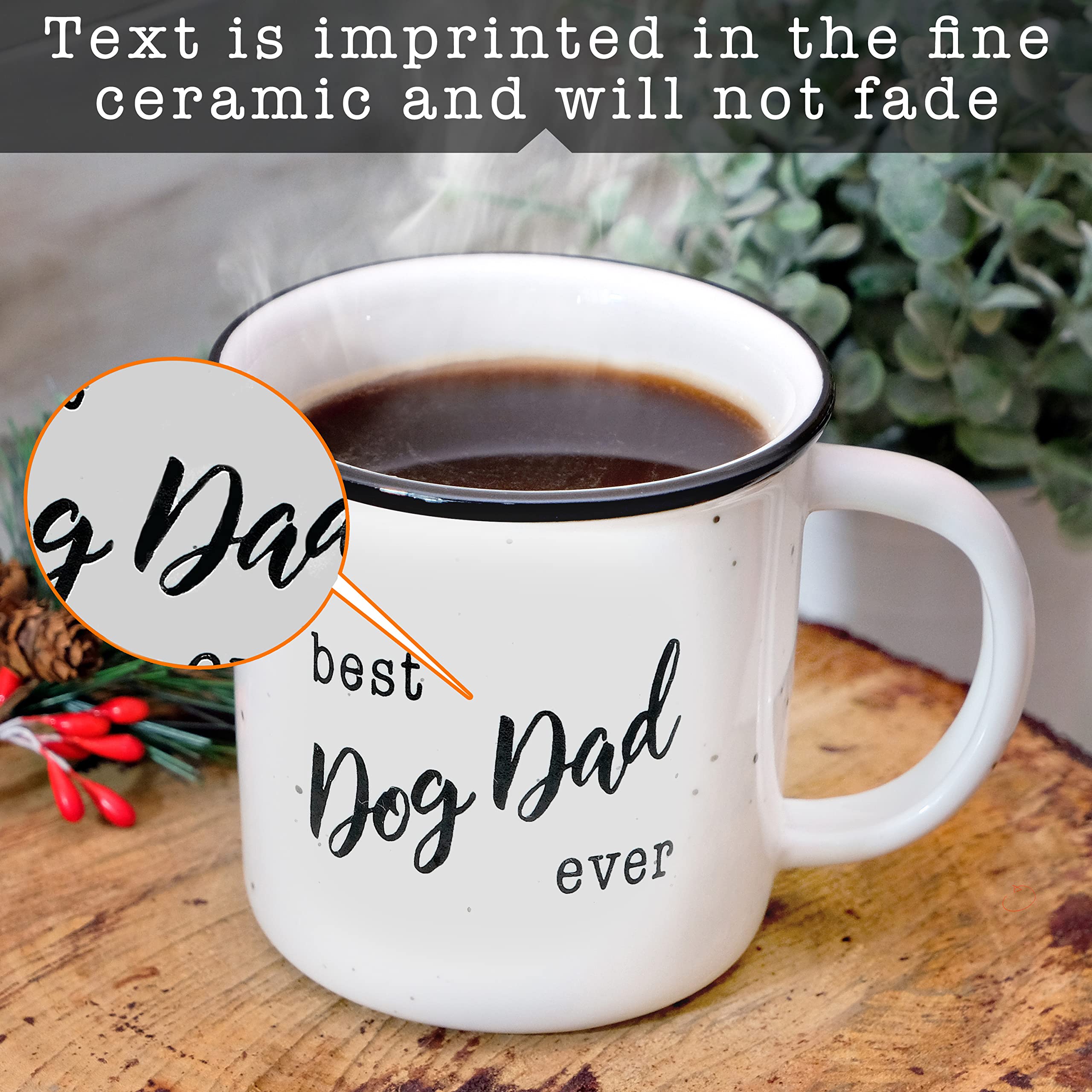 MAINEVENT Taza duradera de cerámica para uso diario y confiable.