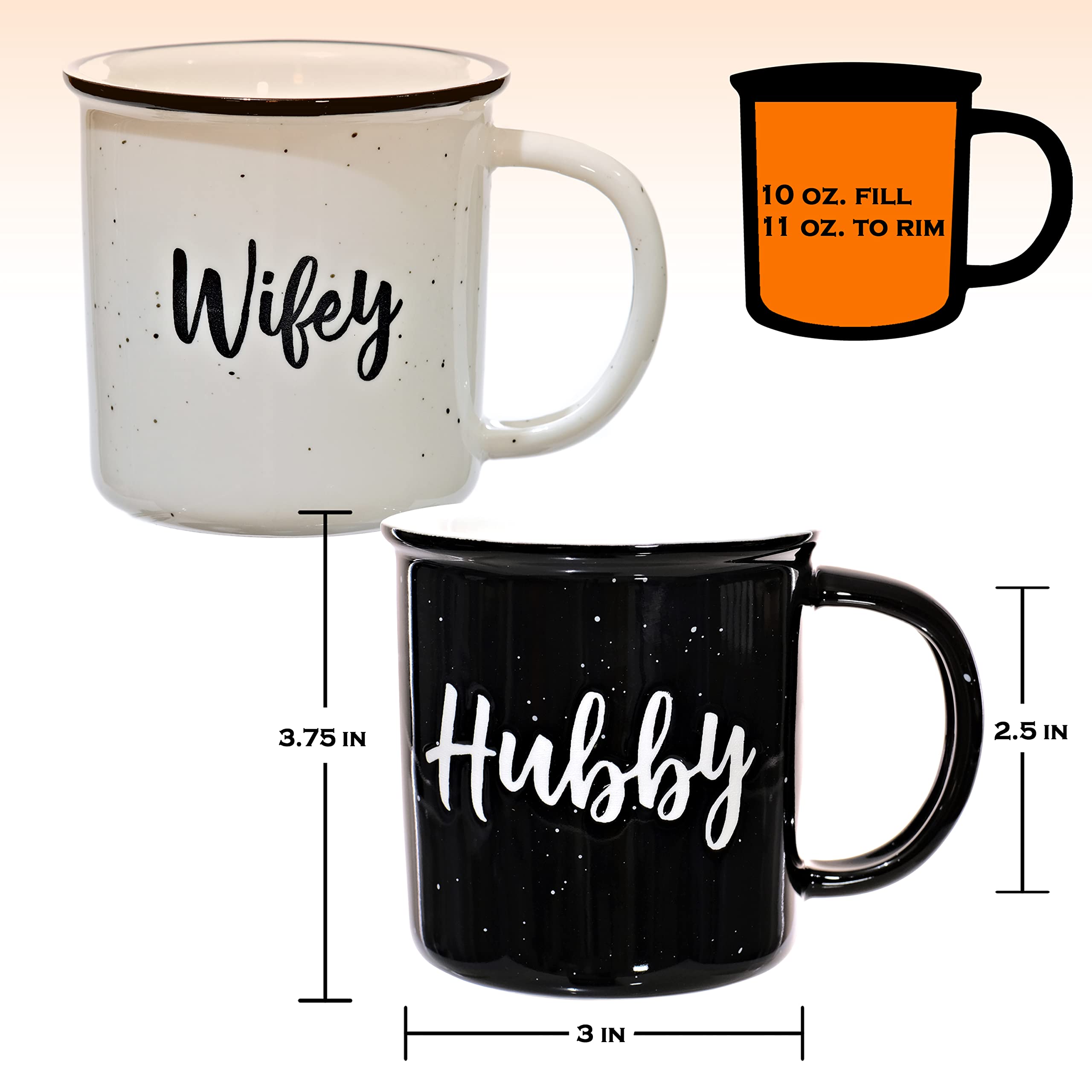 MAINEVENT taza para él, 11 oz, uso diario resistente