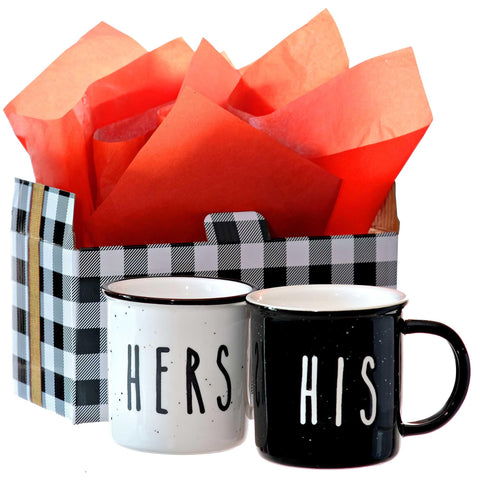 MAINEVENT tazas para pareja 11 onzas, ideal para empezar el día juntos.