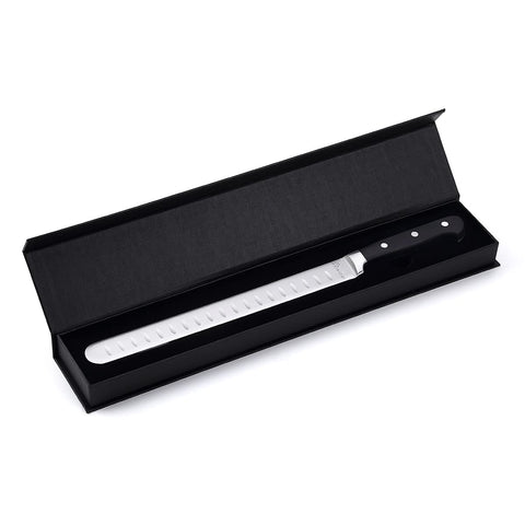 MAIRICO cuchillo para cortes de carne, hoja larga para roasts grandes.