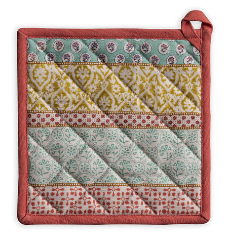 Maison d' Hermine, manopla para cocina Provence 8x8, agarre seguro para ollas.