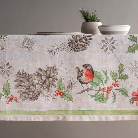 Mantel Maison d' Hermine apto para lavadora y cuidado fácil.